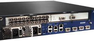 Juniper Edge Router MX80–>80-Gbps capacity 4 x 10GbE ports 2 MIC Slots, MS-MIC slot Space & power efficient – 2RU